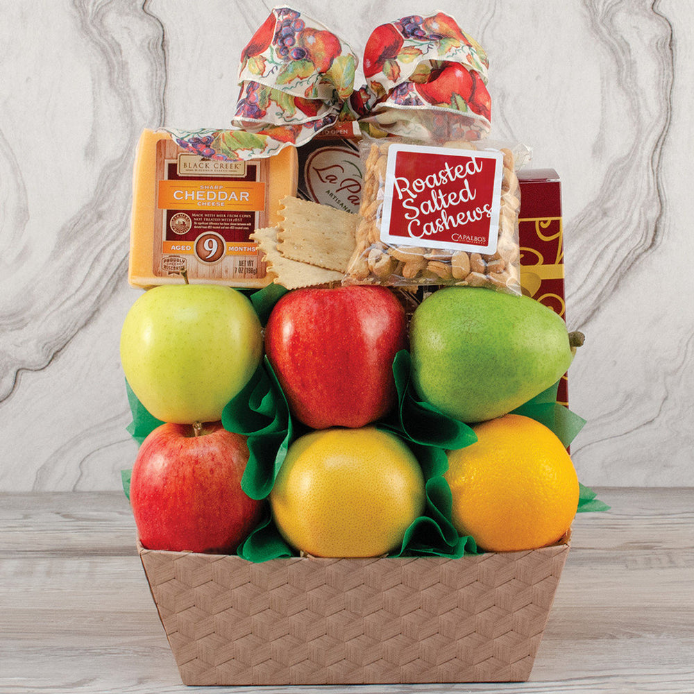 Healthy Fruit & Sugar Free Treats Gift Basket