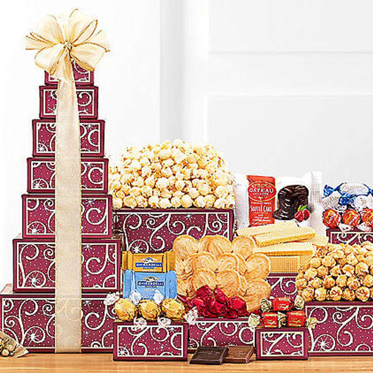 Mile High Treats: Gourmet Gift Tower